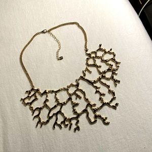 Gold Coral Reef Statement Necklace Aldo